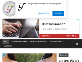 'toptatuagens.com' screenshot