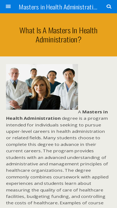 masters-in-health-administration.com