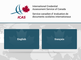 'icascanada.ca' screenshot