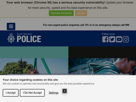 'southyorks.police.uk' screenshot