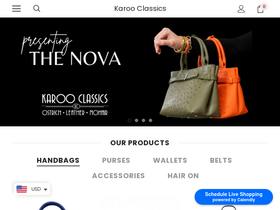 karooclassics.com homepage screenshot