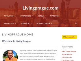 'livingprague.com' screenshot