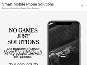'smartmobilephonesolutions.com' screenshot