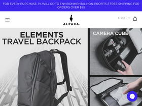 ALPAKA website screenshot
