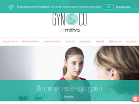 'gynandco.be' screenshot