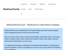 'modicarefamily.com' screenshot