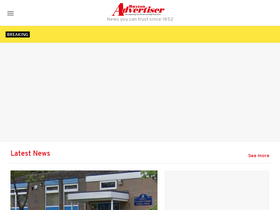 'buxtonadvertiser.co.uk' screenshot