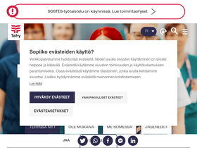 'tehy.fi' screenshot