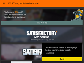 'ficsit.app' screenshot
