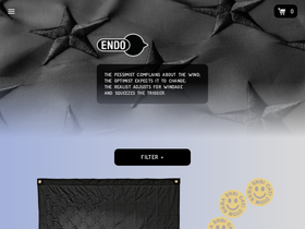 'endoapparel.com' screenshot