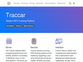 'traccar.org' screenshot