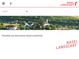 'baselland.ch' screenshot