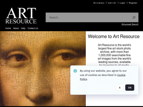 'artres.com' screenshot