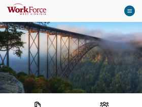 'workforcewv.org' screenshot