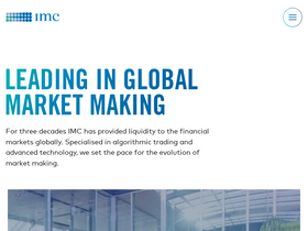'imc.com' screenshot