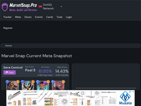 'marvelsnap.pro' screenshot