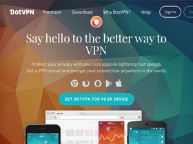 'dotvpn.com' screenshot