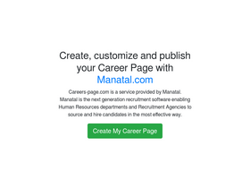 'careers-page.com' screenshot