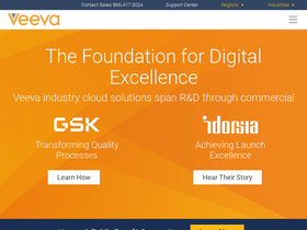 'veeva.com' screenshot