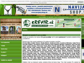 'lovuzdar.sk' screenshot