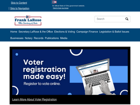 'ohiosos.gov' screenshot