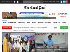 'covaipost.com' screenshot