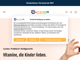 gumtamin website screenshot