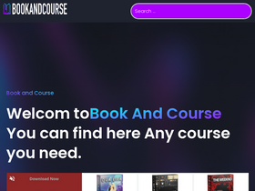 'bookandcource.co' screenshot