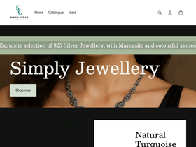 simplygiftco.com homepage screenshot