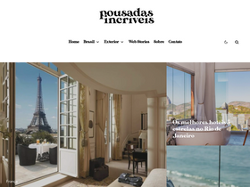'pousadasincriveis.com' screenshot