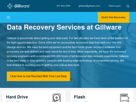 'gillware.com' screenshot