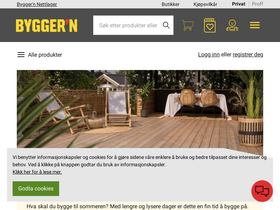 'byggern.no' screenshot
