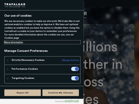 'trafalgar-releasing.com' screenshot