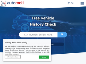 'automoli.com' screenshot