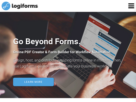 'logiforms.com' screenshot