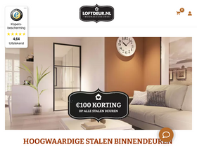 'loftdeur.nl' screenshot