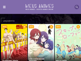 'meusanimes.org' screenshot