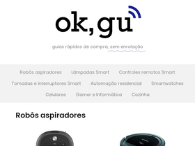 'okgu.com.br' screenshot