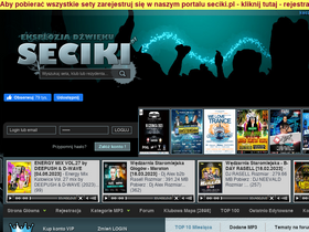 'seciki.pl' screenshot