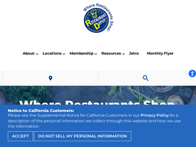 'restaurantdepot.com' screenshot