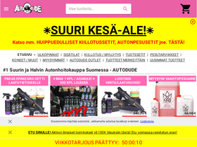 'autodude.fi' screenshot