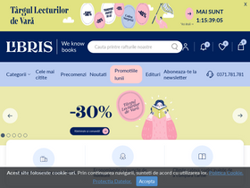 'libris.ro' screenshot
