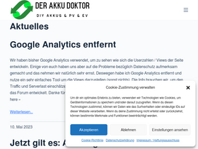 'akkudoktor.net' screenshot