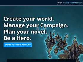 'worldanvil.com' screenshot