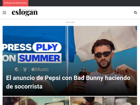 'esloganmagazine.com' screenshot