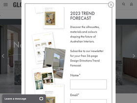 'globewest.com.au' screenshot