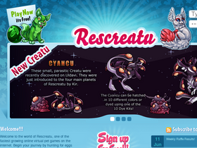 'rescreatu.com' screenshot