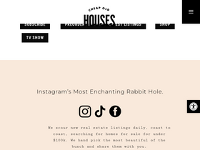 'cheapoldhouses.com' screenshot