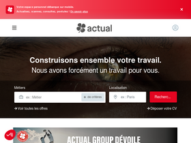 'groupeactual.eu' screenshot