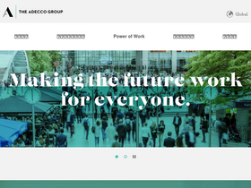 'adeccogroup.jp' screenshot